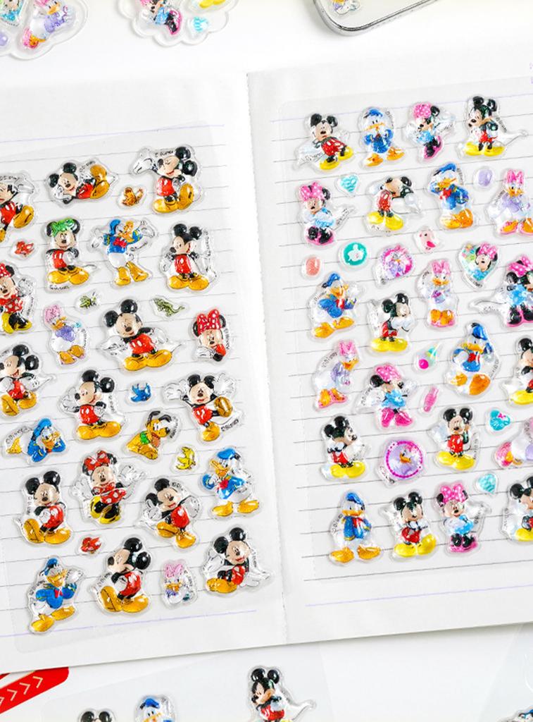 KRGNPLE 2026 New Drop 3D Puffy Stickers with Exquisite Perfect for Planner Creative and Cute Gifts Model, Store-Quality, 2-Pack Stickers, Patterns,