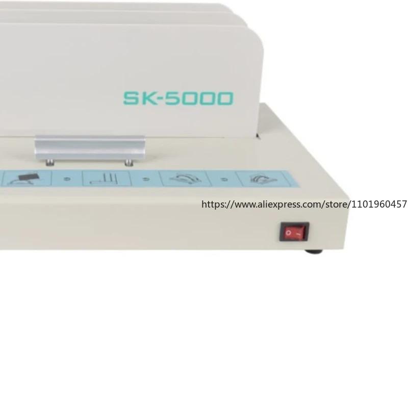 Высококачественная машина для финансового переплета с функцией термоклея Маленькая машина для клеевого переплета Офисные настольные аксессуары