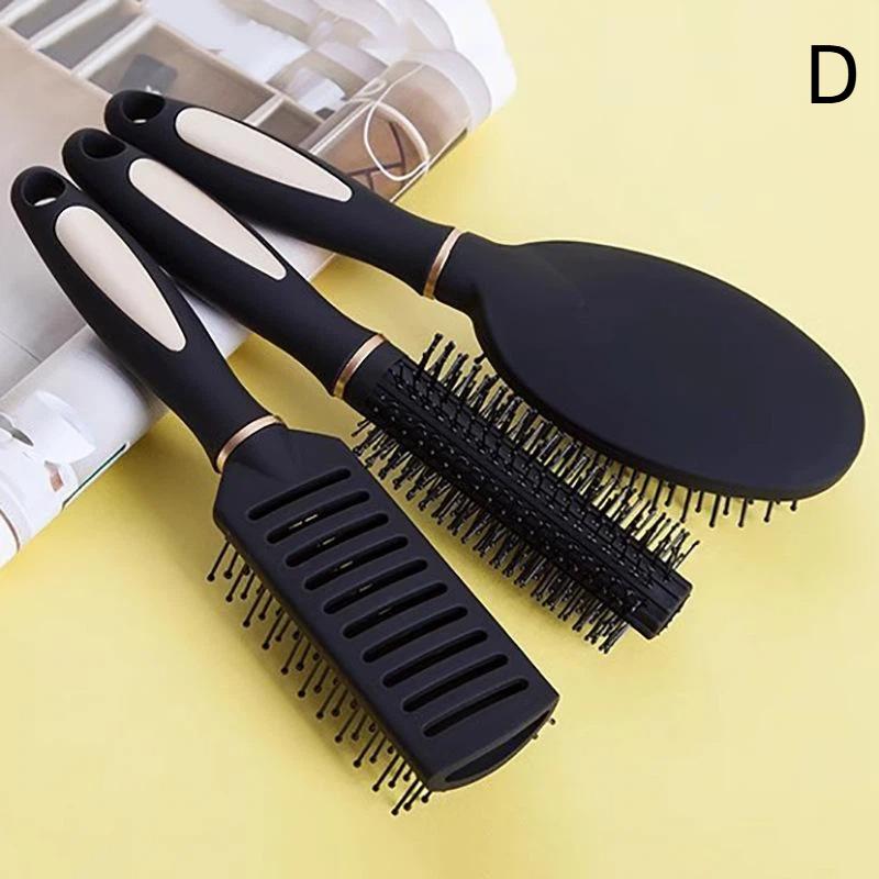 Round Massage Hairbrush Comb Professional Salon Straight Smooth Paddle Hair Brush Suit For All Hair Type Hairbrush Styling Comb