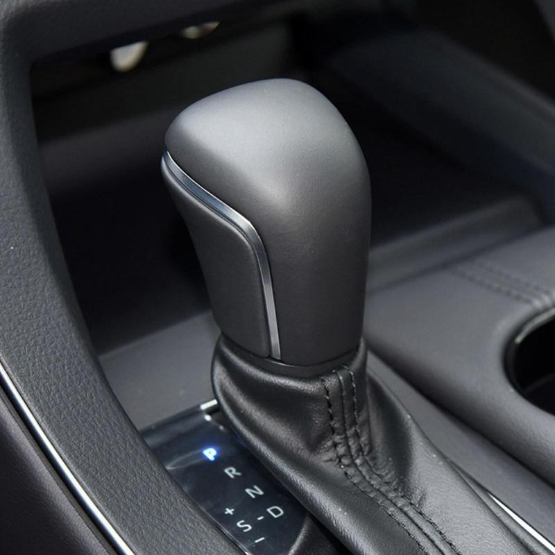 Кожаная ручка переключения передач для автомобиля Toyota Corolla Levin Camry XV70 V70 Avalon 2018 2019 2020 Головка рычага переключения передач Шарик Черная