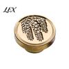 Handmade Stationery Accessory Wax Seal Stamp, Vintage Plant Pattern Head, Durable Flower Embossing Stamp Copper Head Replacement, for Envelope