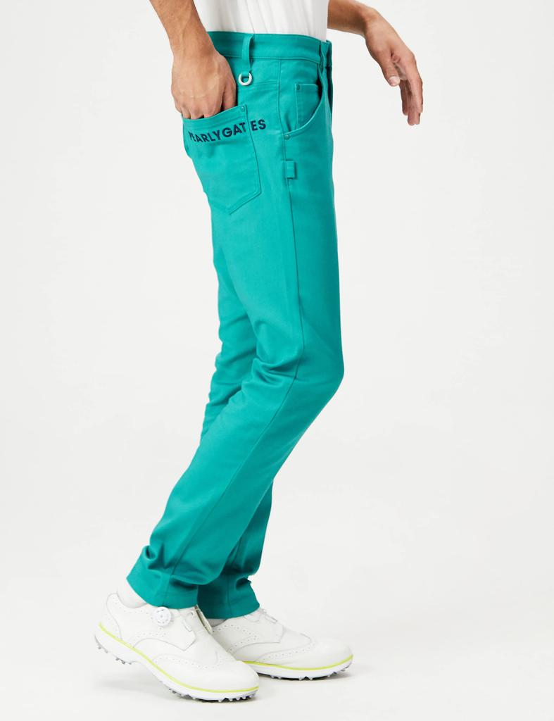 Длинные брюки Calze Stretch Washable 4 [Pearly Gates] Мужские / 053-2231801 140_Emerald [M]