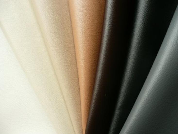 Adhesive leather synthetic leather fabric 135 x 80 cm (sticker type) (beige)