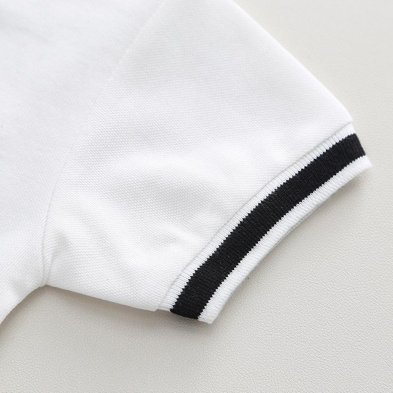 Summer Children's Polo Shirts T Shirts Short Sleeved Shorts Boys Set Children