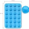 24-Hole Silicone Cake & Muffin Mold Baking Tray