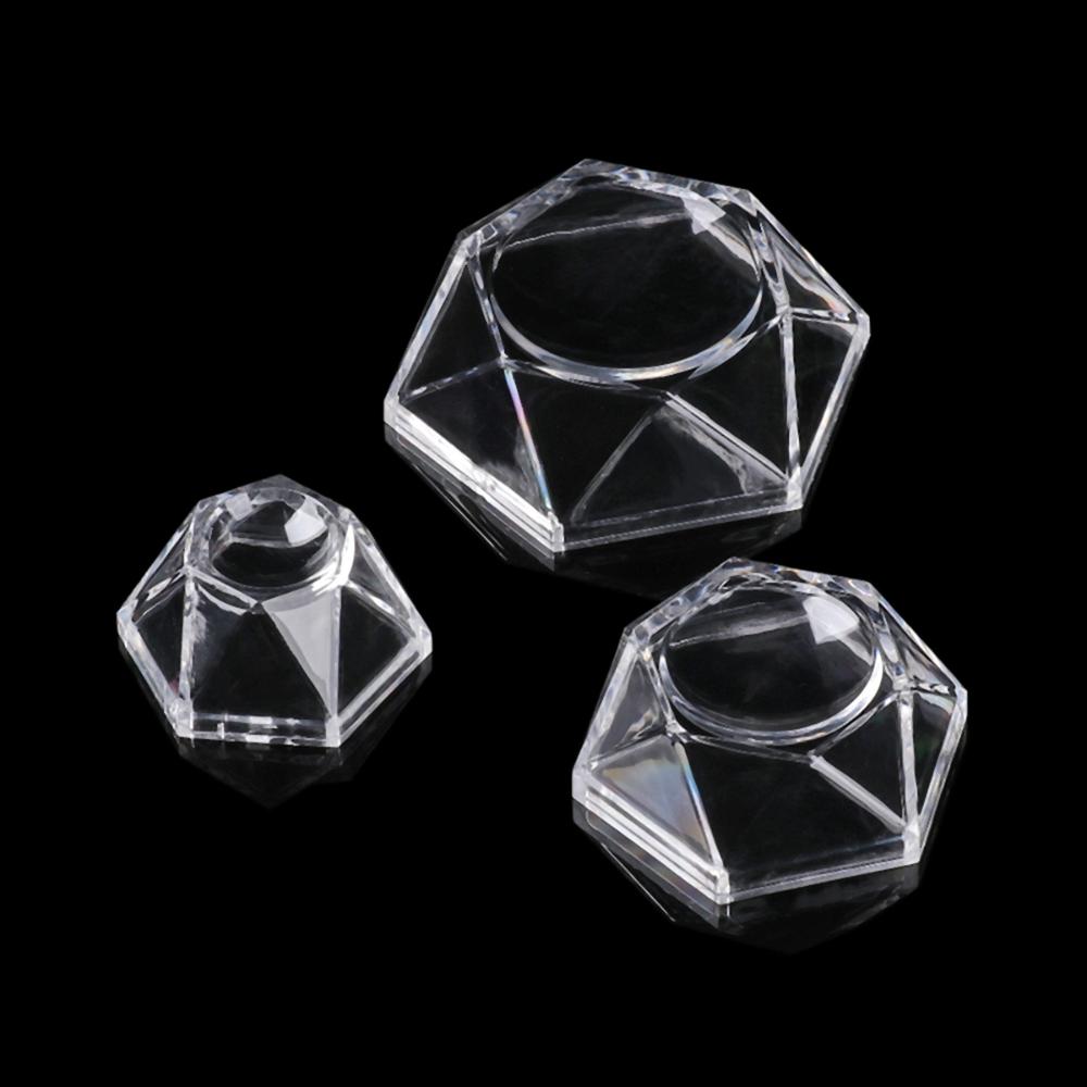 Home Decoration Quartz Glass Acrylic Pedestal Crystal Ball Base Display Stand Sphere Holder