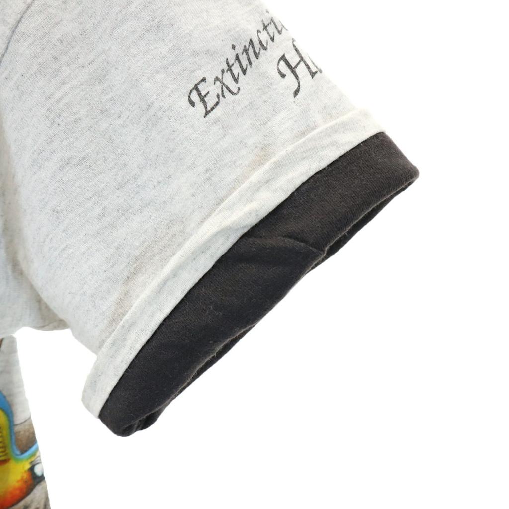 SIGNAL SPORTS 90s Made In USA Old Animal Print Short Sleeve T-shirt M Men's Used