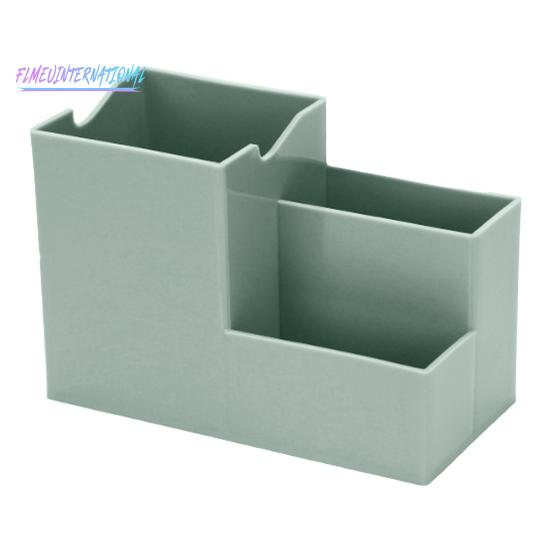 Многофункциональный настольный держатель для ручек, канцелярские принадлежности, инструменты для макияжа, органайзер, сплошной цвет, пластиковая коробка, настольный держатель для мобильного телефона, офисные, школьные принадлежности