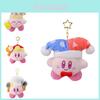 Милый Брелок-Плюшевая Игрушка Kirby с Молотом Ультра Мягкий Короткий Плюш Аксессуар для Сумки 12 см