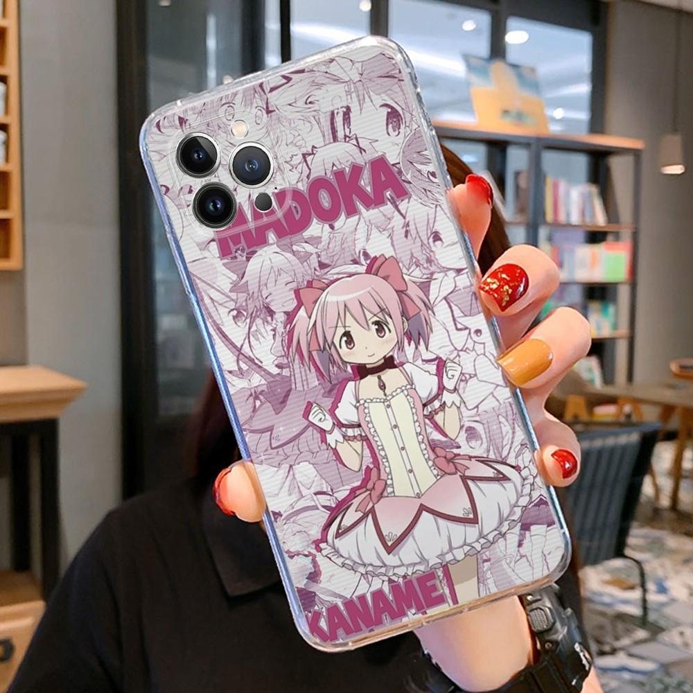 Чехол для телефона Puella Magi Madoka Magica Для iPhone 15 14 11 12 13 Mini Pro XS Max Чехол 6 7 8 Plus X XR SE 2020 Funda Shell