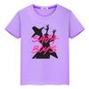 Saja Boys Kawaii Tees Kpop Demon Hunters Print 100%Cotton T Shirt for Kids Boy 10year Cute Tops Anime Short Y2k  Girls Clothes