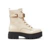 Vaires FLTSOM PAT10 Beige Ankle Boots