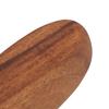 Wood Salad Bowl Long Oval Serving Bowl Beautiful Design Wooden Tray  Living Room