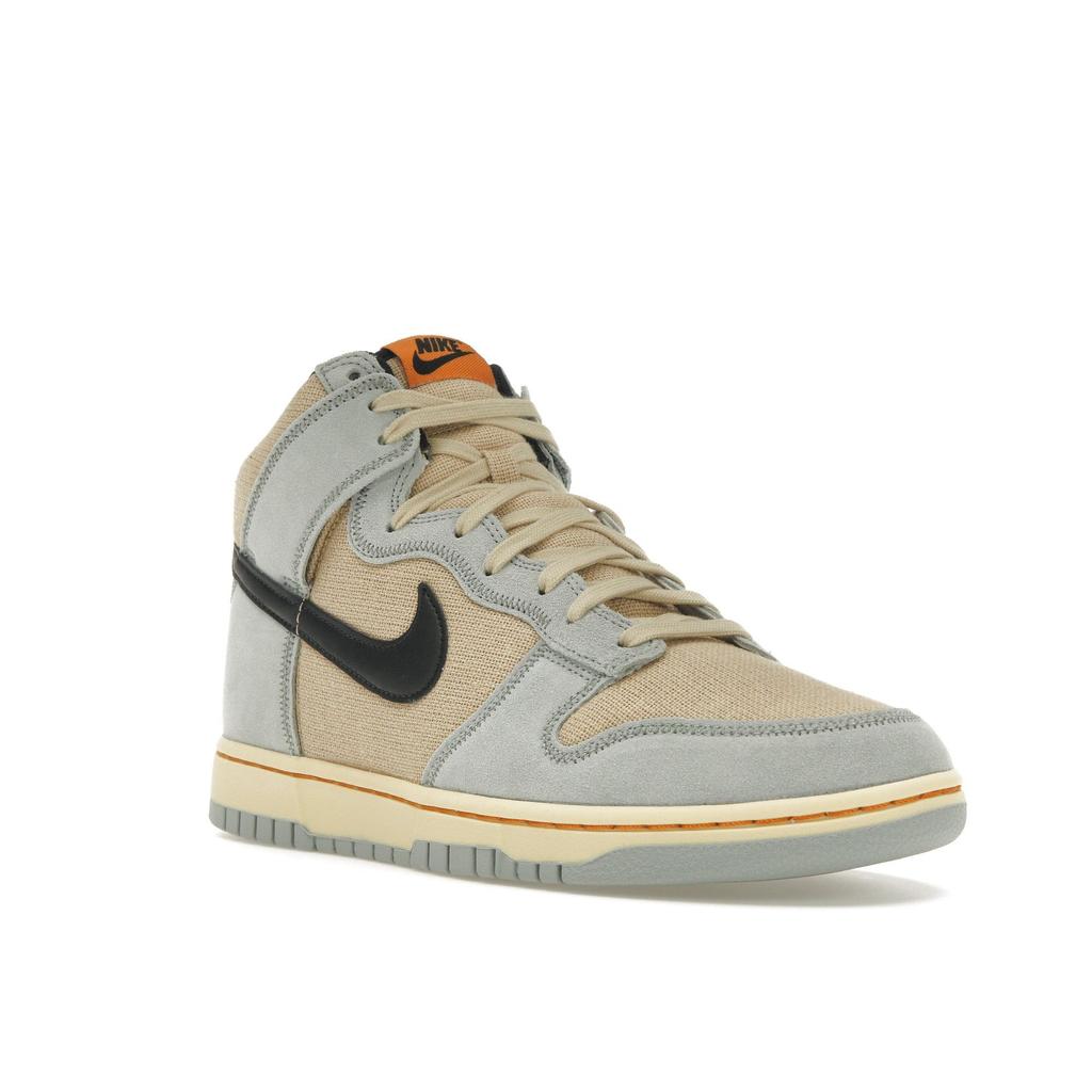 Nike Dunk High SE Hemp Hoops мужские кроссовки коричневые зерна светло-пемзовые FJ4191-200