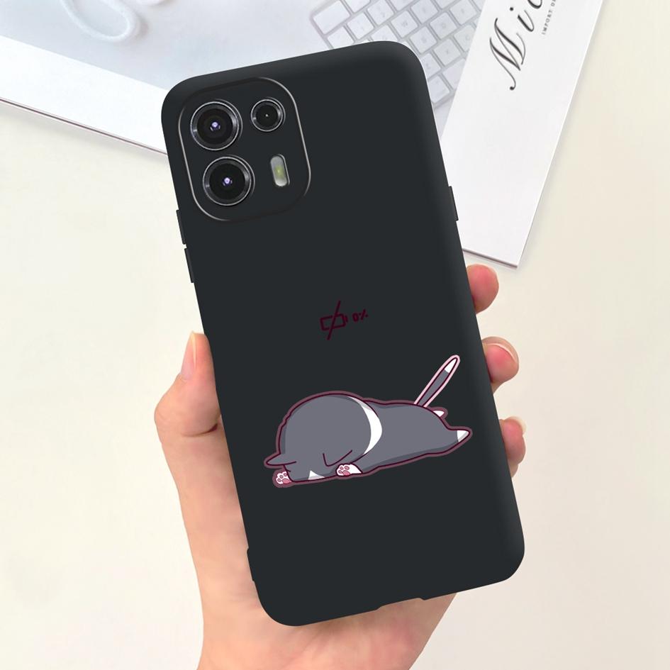 Чехол для Moto Edge 20 Lite XT2139-1 Funda Модный Расписной Черный Мягкий Силиконовый Защитный Чехол Для Motorola Edge 20 Fusion Coque