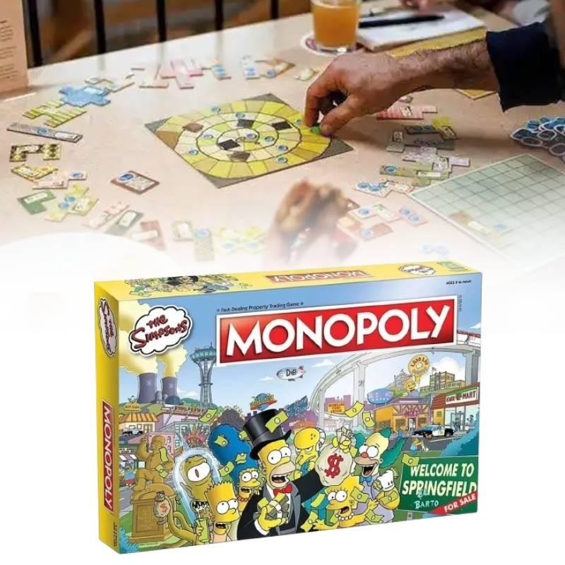 The Simpsons Monopoly Collector's Edition Board Game Fun Family Game Night Experience