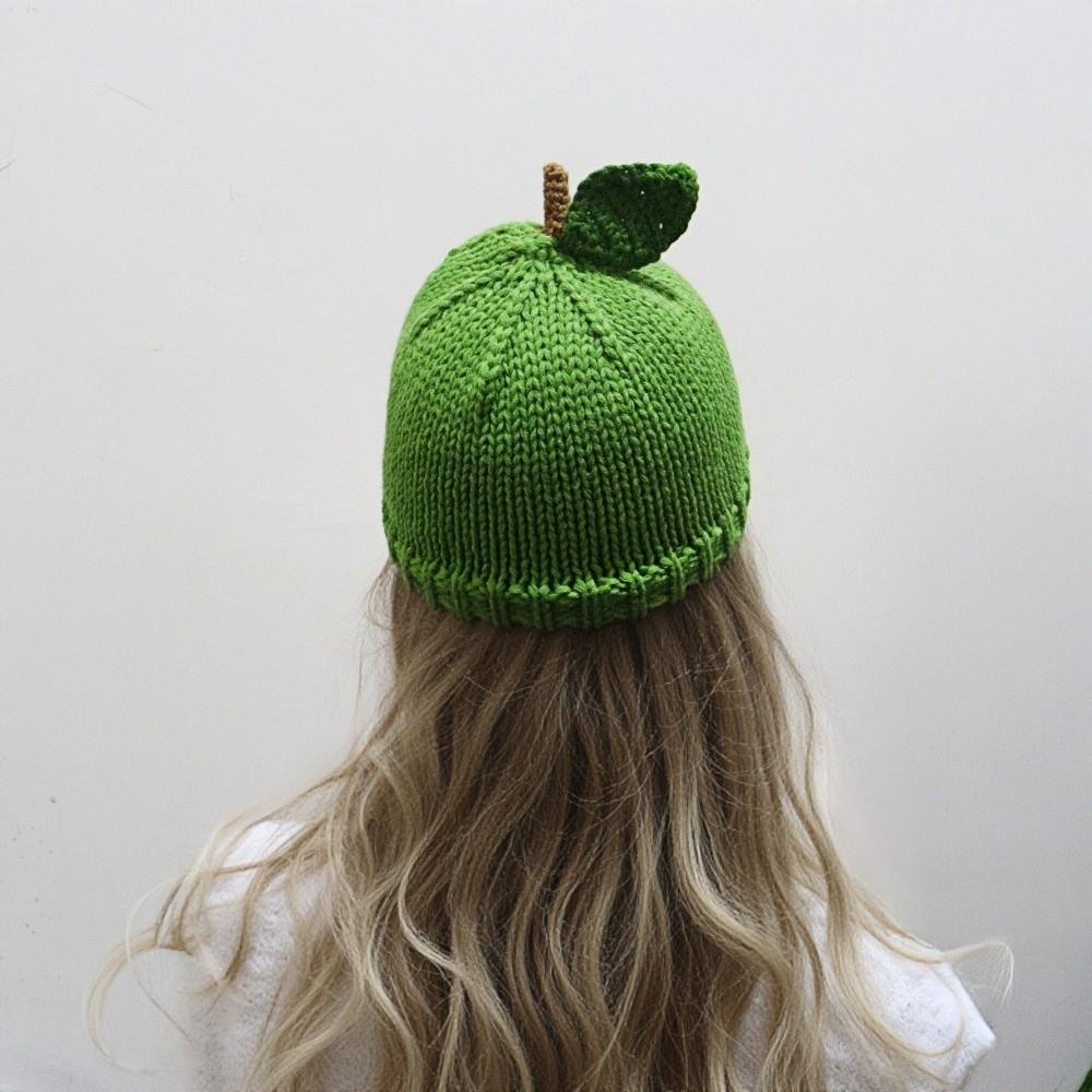 Playful Knitted Fruit Hat Creative Pineapple Beanie Lemon Strawberry Pullover Cap Outdoor
