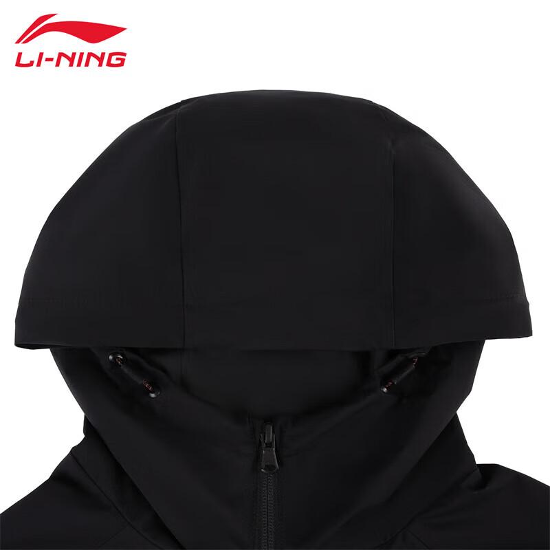 Li-Ning Мужская повседневная ветровка с капюшоном AFDV957
