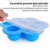 7 Holes Reusable Silicone Baby Food Freezer Tray Crisper Egg Bite Mold Bpa Free Storage Baby Food Storage Containers With Lid