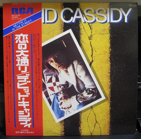 Виниловая пластинка DAVID CASSIDY Getting It In The Street RVP6108 RCA 1976 Япония Obi Поп Б/у