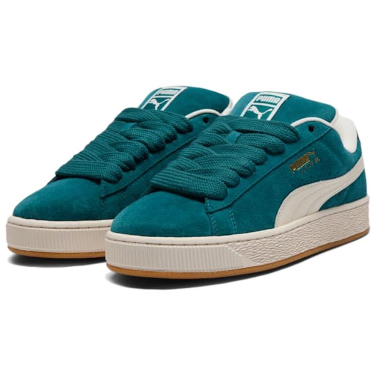 Puma Suede XL Levels - Холодные зеленые кроссовки унисекс Teal Frosted-Ivory Black 400530-02