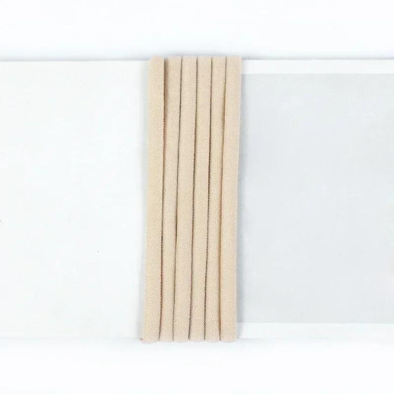 5/10/20 метров Эластичная лента 3/5 мм Цветной полиамидный шнур Декор Резиновая лента Масляное ядро Кольцо для волос Эластичные шнуры Швейные принадлежности