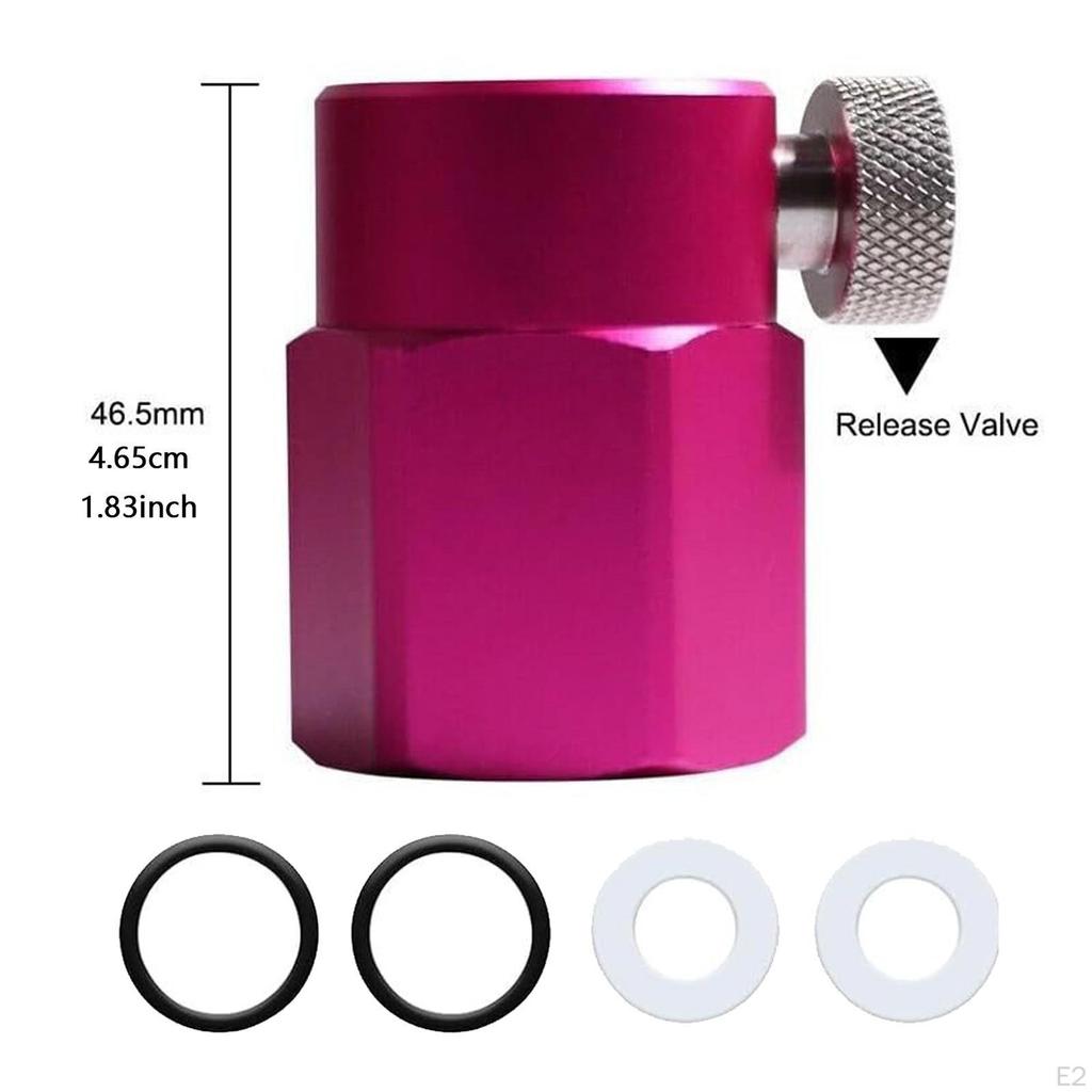 Переходник для заправки баллонов CO2 с резьбой Cga320 для газификатора