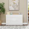 Comfortable With 6 Drawers Bedroom Dresser Modern With Anti Tip Chest Of Drawers For Living Room Hallway 120x40x75 Cm