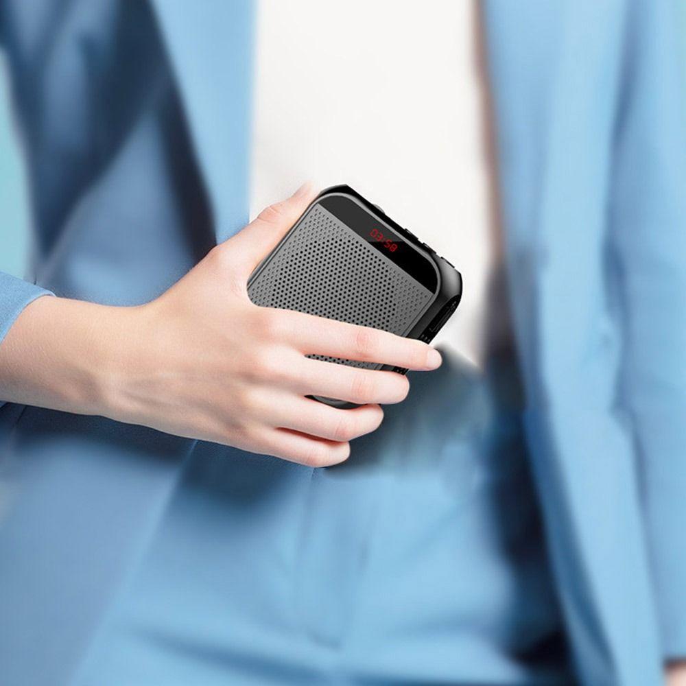 Mini Wired Voice Amplifier Recorder Audio Speaker For Teacher Speech Tour Guide Lecture