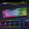 Lenovo Трехрежимная RGB механическая клавиатура Aurora GK10 с возможностью горячей замены