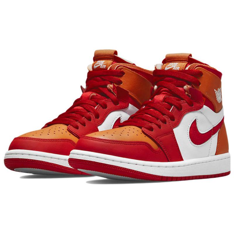 Jordan 1 High Zoom Air Cmft Огненно-красный Карри для женщин Jordan CT0979-603