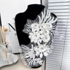 DIY Embroidered Clothes Appliques Brooch Accessories Flower Cloth Sticker Clothing Patch  Sewing