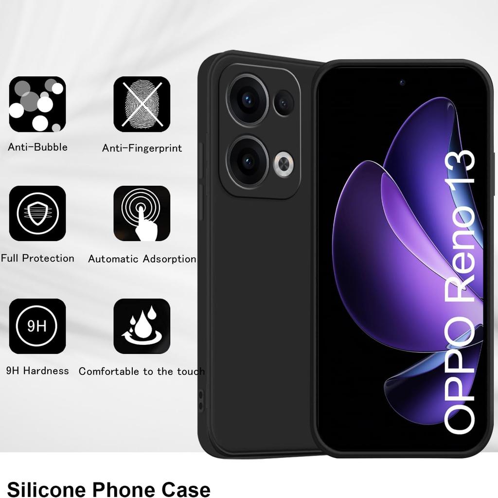 Flexible Liquid Silicone TPU Case For OPPO Reno 13 Pro 5G 13F FS Protective Cover Bumper Shell Fundas Coque