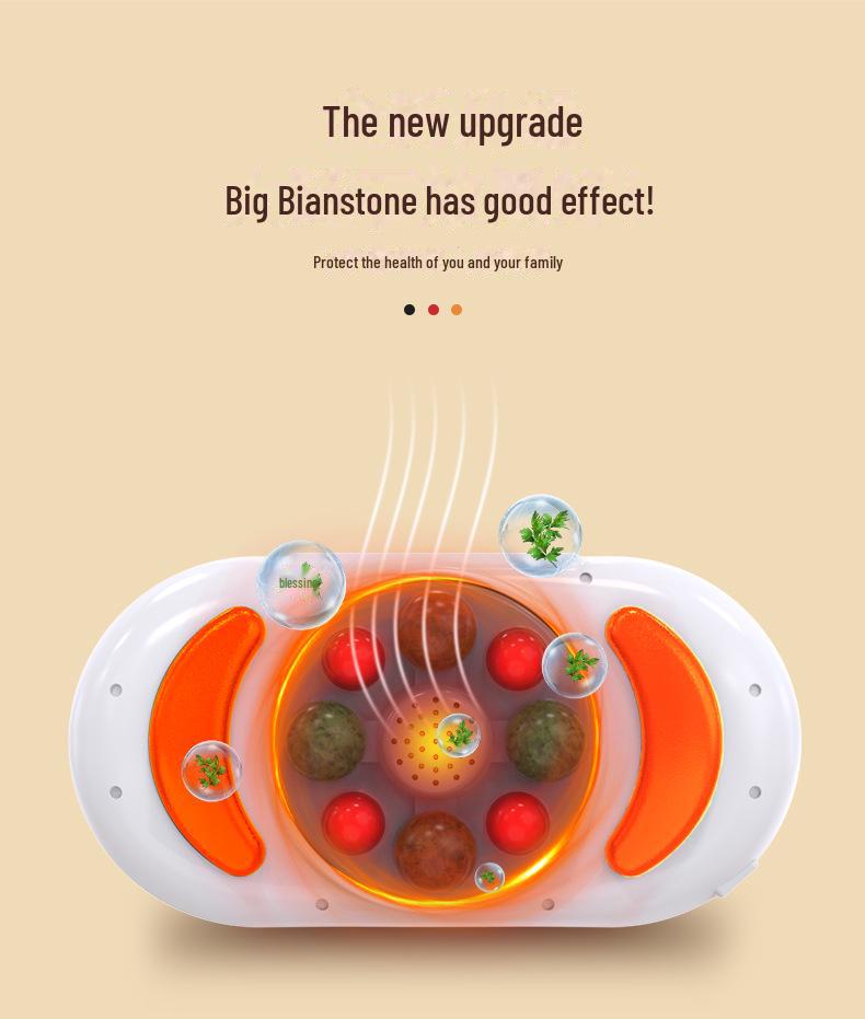 Электрический массажер для живота Bianstone с функциями подогрева и разминания