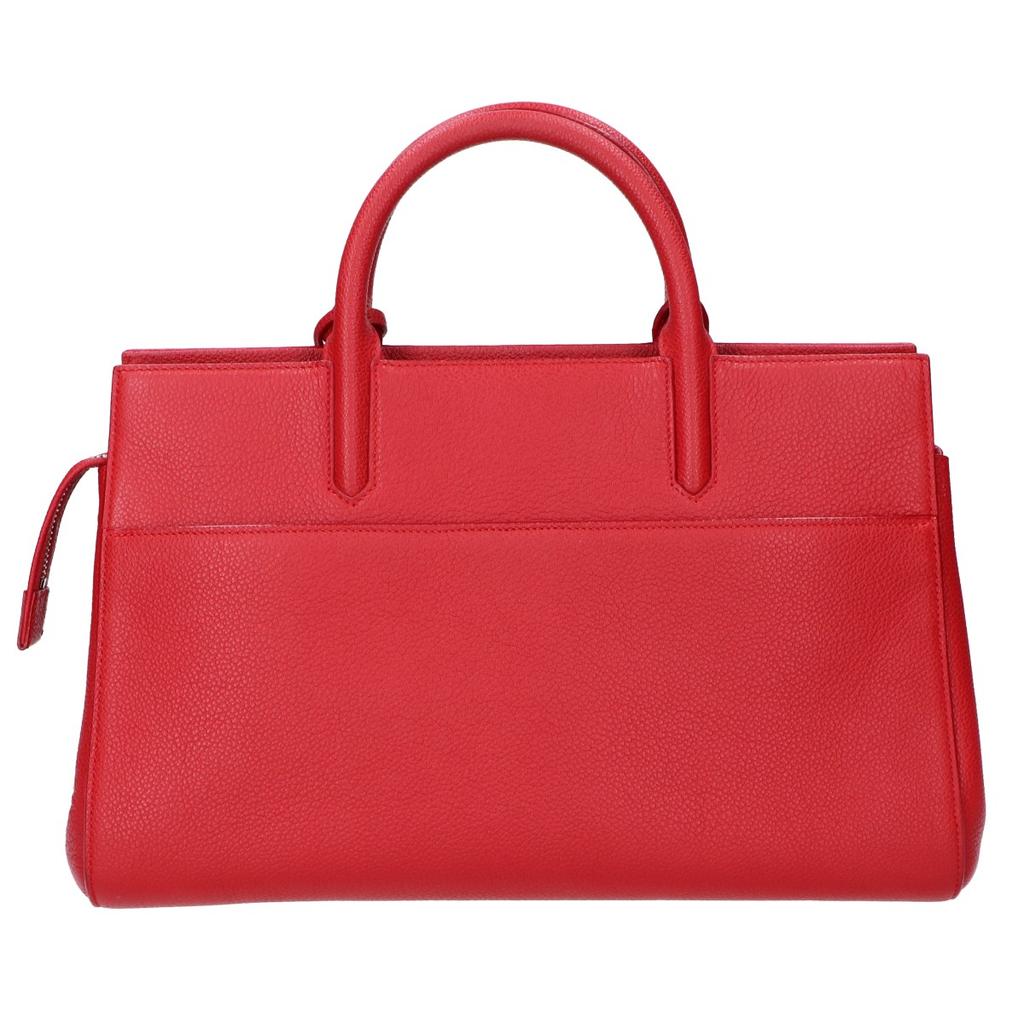 SAINT LAURENT PARIS [Excellent Condition] 400413 B680N Cabas Rive Gauche 2-Way Handbag RedUsed