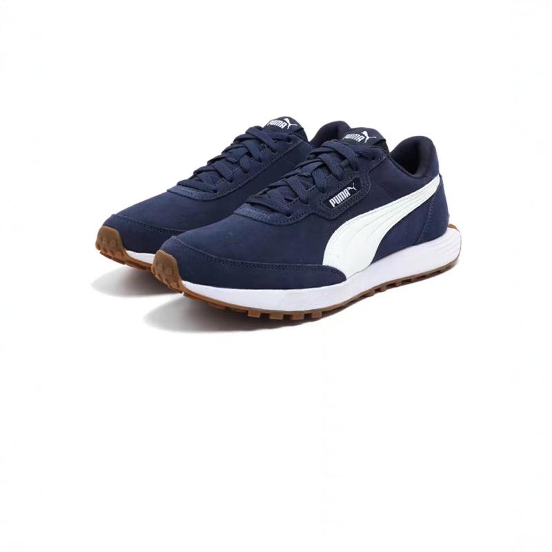 Puma Runtamed Series Модная Прочная Низкая Повседневная Обувь Унисекс Кроссовки Синие 401604-02