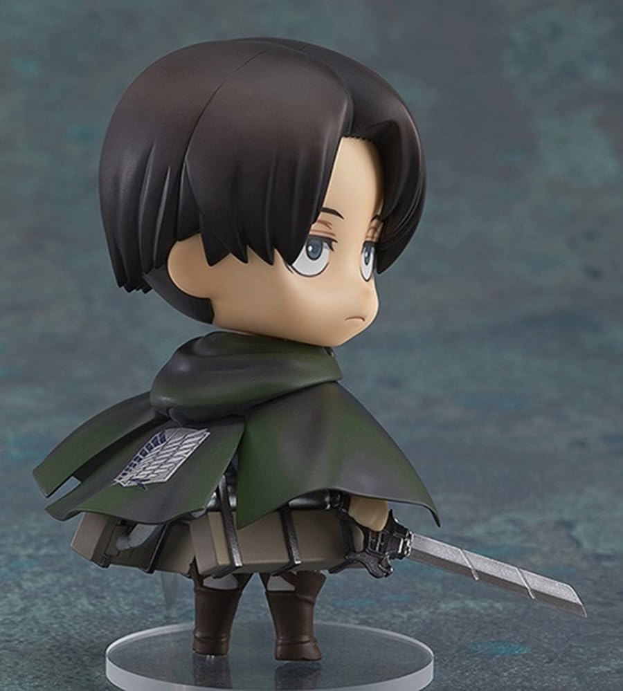 Nendoroid Attack on Titan Леви окрашенная подвижная фигурка перепродажа немасштабная ABS&PVC