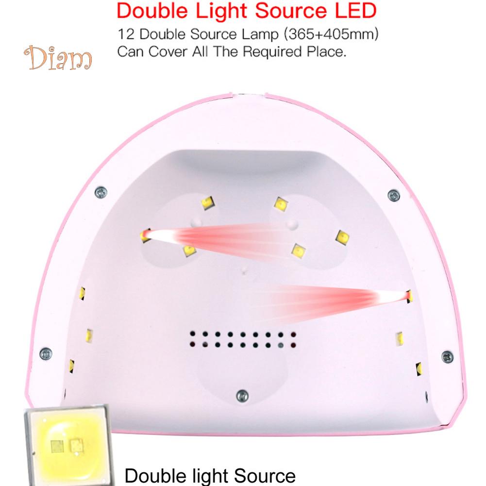 Ультрафиолетовая лампа для сушки лак-гелей. 12 лампочек. 36 W