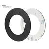 1/2Pcs Round Door Knob Plates Self Adhesive Scratch-Resistant Simple Installation Door Handle Cover Filler Fixing Repair Plates