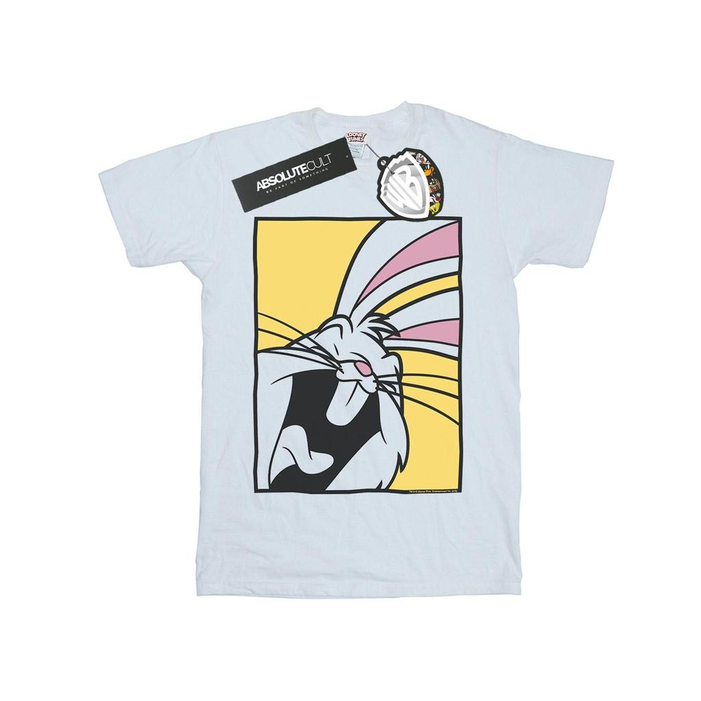 Looney Tunes Mens Bugs Bunny Laughing T-Shirt