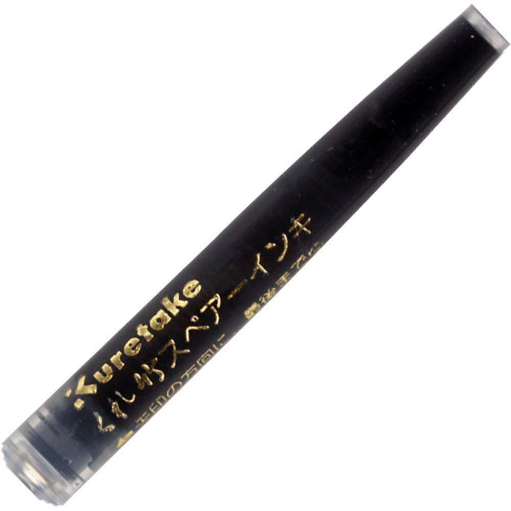 Kuretake Brush Pen Replacement Fountain Brush Ink, 10-Pack (for Pens) DAN105-99H/10P