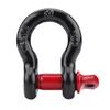 Tow Hook D Ring Shackle Mount Heat Resistant Steel Easy Operation Max Breaking Strength