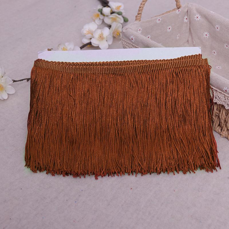 Полиэстеровая бахрома с кистями (10-20см) для сценических костюмов, штор, ковров и кружевных украшений