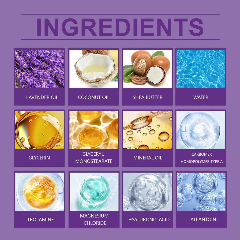 Успокаивающий магниевый крем для тела Снимает дискомфорт в суставах запястий и коленей Мягкие ингредиенты Ежедневный массажный уход