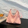 Female New Fashion Casual Nylon Fabric Printed Bow Bag Korean Version Shoulder Bag Beach Tote Bags Women New In Handbag