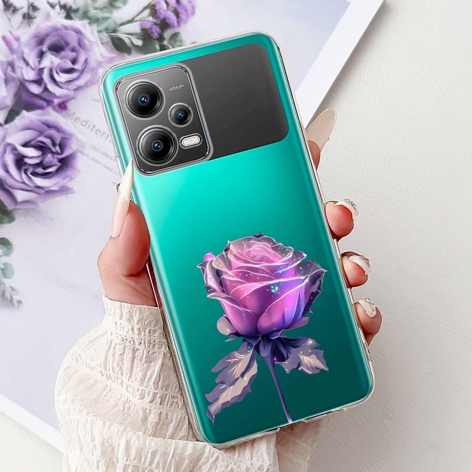 Case For Xiaomi Poco X5 / Poco X5 Pro 5G Cover New Design Popular Cartoon Soft Silicone Transparent Fundas For PocoX5 X 5 Bumper