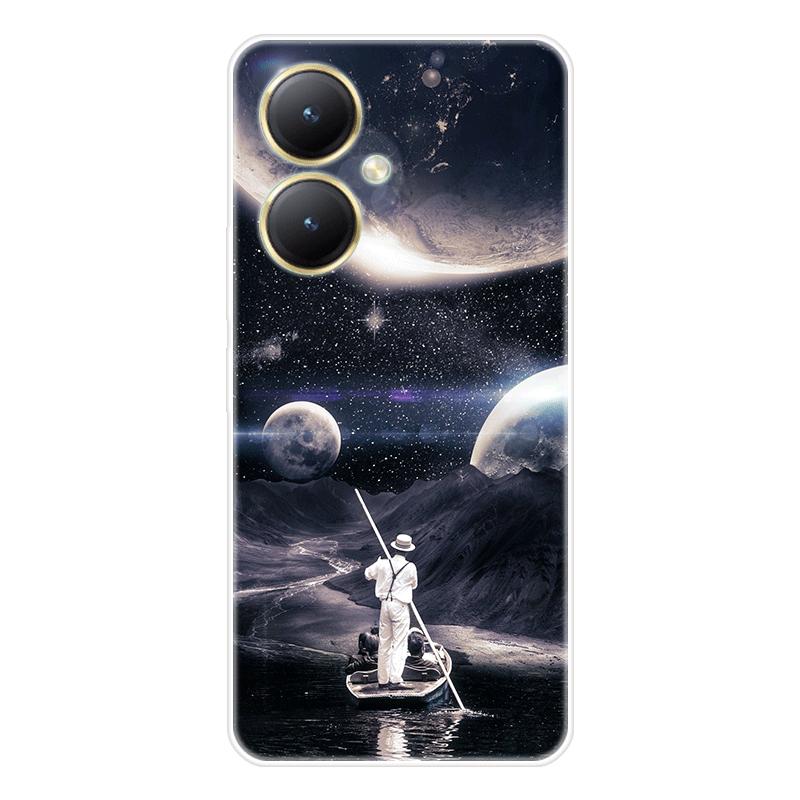 Для Vivo Y27 4G Y 27 5G чехол Мягкая силиконовая задняя крышка Чехол для телефона с рисунком из мультфильма Разнообразие