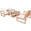 Day and Night - Day and Night 4-piece Garden Furniture Set and Bamboo Cushions