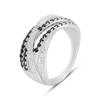Silver Ring with Cubic Zirconia, Product Weight 6.27 G (2152613)