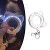 LED Small Lightstick Keychain Charm for Music Concerts Colorful Lamp Bulb Pendant Fan Support Accessory Gatherings